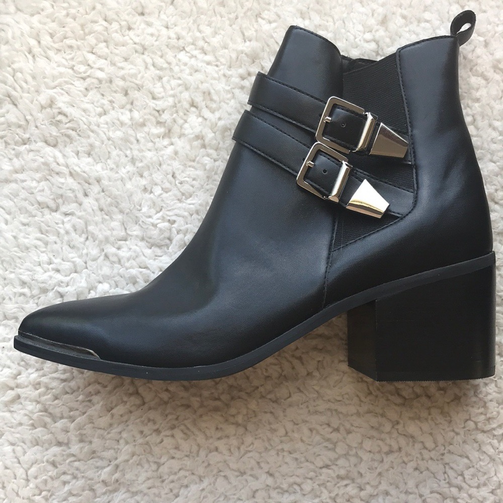 Edgy Black Booties - Nordstrom